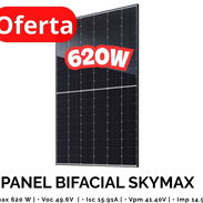 🔰Paneles solares bifaciales de 620w 🔰  🤑 Aceptamos pagos en efectivo usd y euro efectivo 🤑  🔰PRECIO: 240 usd 🔰  📝 - Img 57238548