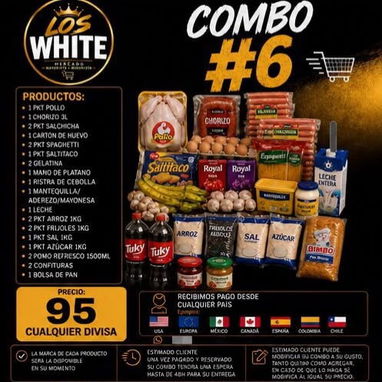 Se venden combos de comida - 7/10