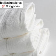 Toalla blanca 100% algodón (cv) - Img 53463196