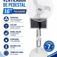 VENTILADOR RECARGABLE DE PEDESTAL 16 PULGADAS FLY FANS. ElectroVentas - Img 56733891
