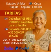 Remesas a La Habana desde EE. UU. 💸 🇺🇸 Estados Unidos ➡️ 🇨🇺 Cuba · Rápido · Seguro · Familiar - Img 49781487