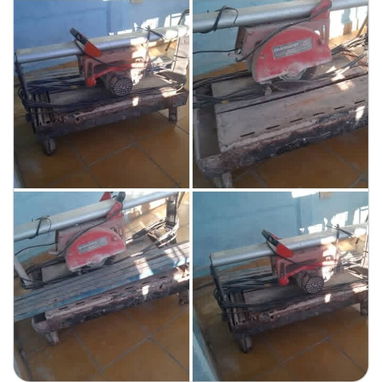 Maquina de cortar Azulejos y losas de granito original trabaja en 220V - 5/5