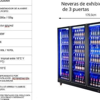 EXIBIDORAS SIMPLES DOBLES Y TRIPLES DE 25 Y 39 PIES CÚBICOS NUEVAS EN SU CAJA - Img 73109262