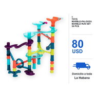 B toys Marble-palooza Marble Run Set 38 Pcs - Img 58469170