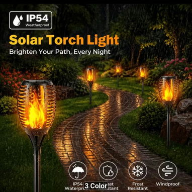 Lamparas de Antorcha solar - 2/3