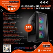 🖥️ GAMING 🖥️ CHASIS GAMING COUGAR - RGB. MENSAJERÍA CON FACTURA Y GARANTÍA. TL 54833699 - Img 54514833