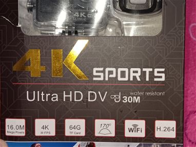 Vendo cámara 4k sports nueva en su caja - Img 66739716