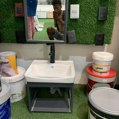 muebles de baño con sus herrajes espejo todo - Img 124329633