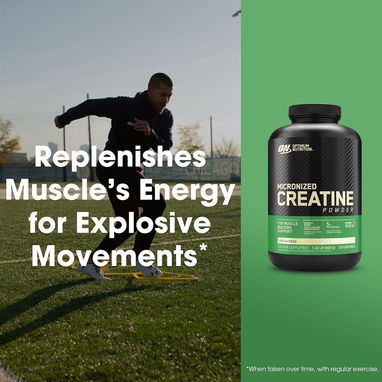 CREATINA MONOHIDRATADA OPTIMUM NUTRITION 120 SERVICIOS - Img 123163961