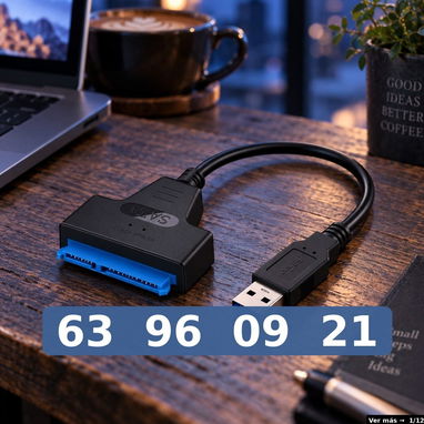 Adaptador SATA a USB 3.0 - 3/3
