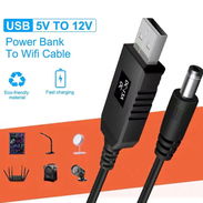 Cable Usb - DC (5v,9v,12v) para router nauta hogar - Img 57590792