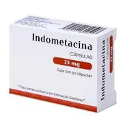 INDOMETACINA 25 MG ( DOLOR  INFLAMACION, ARTRITIS) CAJA CON 30 CAPSULAS // POR WHATSAPP AL 54 83 63 34 - Img 54552068