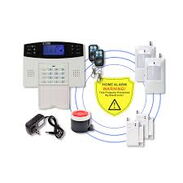 Alarma Inalámbrica GSM 14 Sensores(4 Movimiento + 10 Puerta/Ventana) + Botón Pánico + 4 Llaveros + Sirena - Img 45546518