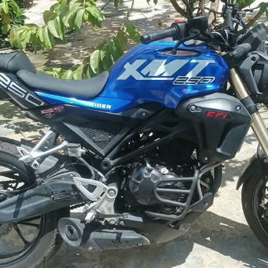 Se vende moto de gasolina marca xmt 250 cc enfriamiento por aceite con motor 4 tiempo fuel ijection,6 velocidades - 6/7