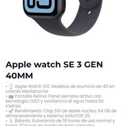 Apple watch SE 3 GEN 40MM - Img 57020701