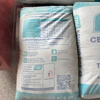 Bolsa de cemento de 50Kg TBV P400 - 3/4