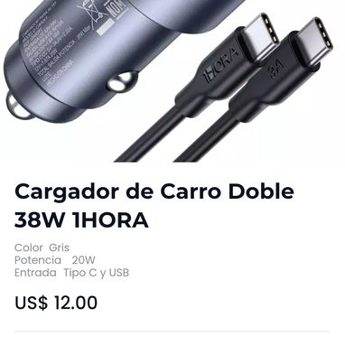 Cables de carga con transferencia de datos carga rapida,combos Cargadores, espigas y mas 0km somos tienda física - 9/10