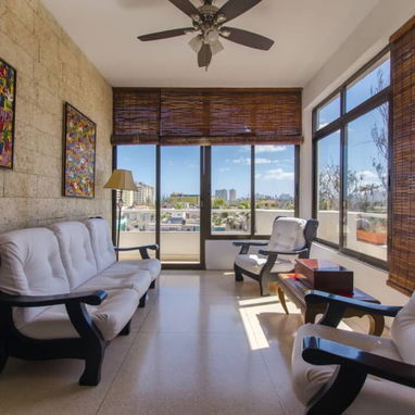 🏤🌈Alquiler de casa en Miramar con terraza bellas vistas 4 habitaciones 8 personas. Renta de casa Miramar | MIR-001 - 4/4
