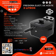 🍗 55 🍗 FREIDORA ELÉCTRICO DE ACEITE. FACTURA Y GARANTÍA 1 AÑO. TLF 54833699 - Img 50467780