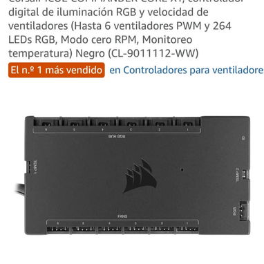 🌈  Corsair Commander PRO – Controladora de Ventiladores, RGB y Temperatura 🌡️ - 3/8
