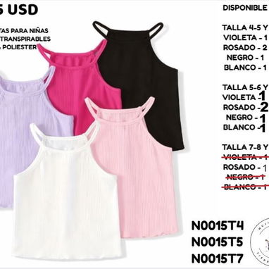 LICRAS, TOPS, SHORT ,PULLOVER DE NIÑ@S - 2/10