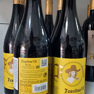 Vino Tinto👌🏼🍷🏰 FAUSTINO VII⚔️🍷TEMPRANILLO🍇 - 2/2