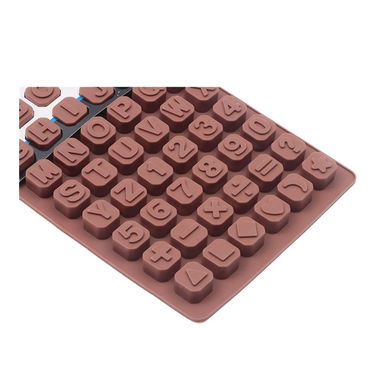 Molde se silicona en Forma de letras para chocolate - 3/4
