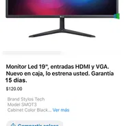 🔰En oferta monitores de 19" y 24". Sellados en caja, con garantía de 15 días. - Img 44649693