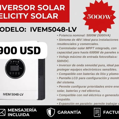 INVERSORES SOLARES Y INVERSOR + BATERIAS - 2/8