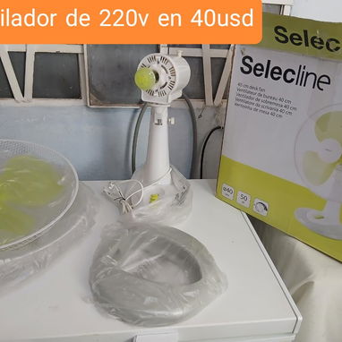 En venta estos electrodomésticos nuevos de 220vol int al pv 58218008 Ventilador Holla arrosera Aspiradora recargable - Img 120017590