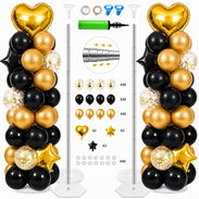 Decoraciones de cumplenaños/ eventosSet de 2 torres de globos - Img 58311304
