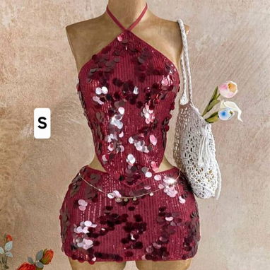 Conjunto de saya de lentejuelas - 3/3