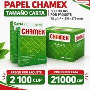 Paquetes de hojas blancas Tamaño Carta - Img 58221304