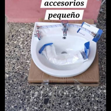 Labamano con pedestal y de encimera y normales importado diferentes modelos y medidas con los herrajes y solos - Img 123051923
