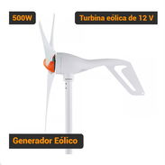 Generador Eólico VEVOR 500W 12V - Img 58390141