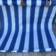 Tela para Toldo de Rayas Azules y Blancas - Img 56634608