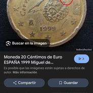 Moneda de 20 céntimos de euro de España Tiene los errores de impresión - Img 53817742