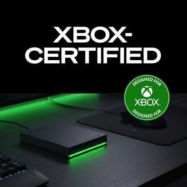 Seagate Game Drive para Xbox, disco duro USB 3.2 Gen 1, color negro con barra LED verde - 53577346 - Img 123902632