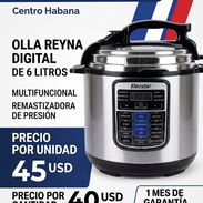 Olla Reyna Digital de 6 litros - Img 57062274