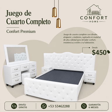 En Confort Home encuentras muebles modernos para cada rincón de tu hogar - Img 121337188