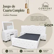 ¡TU CUARTO SOÑADO COMIENZA EN CONFORT HOME!- - - Juegos de Cuarto Completo - Img 55353032