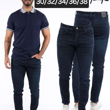 Pantalones elastizados para hombres. Tallas disponibles desde la 30 a la 46. Vedado . - 2/5
