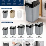 Cesto de basura de doble tapa 5, 10, 18, 35 y 50 litros (DH) - Img 54292107