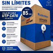 Cable de red UTP CAT6 por metro - Img 55686062