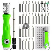 Juego de mini Destornillador.  Ideal para relojes, relojeros y tornillos pequeños. - Img 56403677