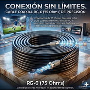Cable Coaxial RG-6 (75ohms) - Img 54300654