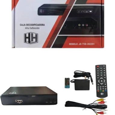 Caja Descodificadora HD con sus accesorios. Nuevo - Img 99718661