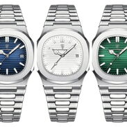 ✳️ Reloj para Hombre SUPER CALIDAD 🛍️ Relojes de Hombres de Acero Inoxidable Estilo NAUTILUS GAMA ALTA - Img 45068203