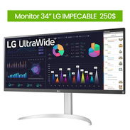 Monitor LG 34" pulg perfecto estado impecable ultrawidescreen 21:9 52814234 - Img 56285788