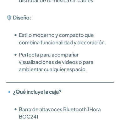 Barra de altavoces Bluetooth. - 5/5